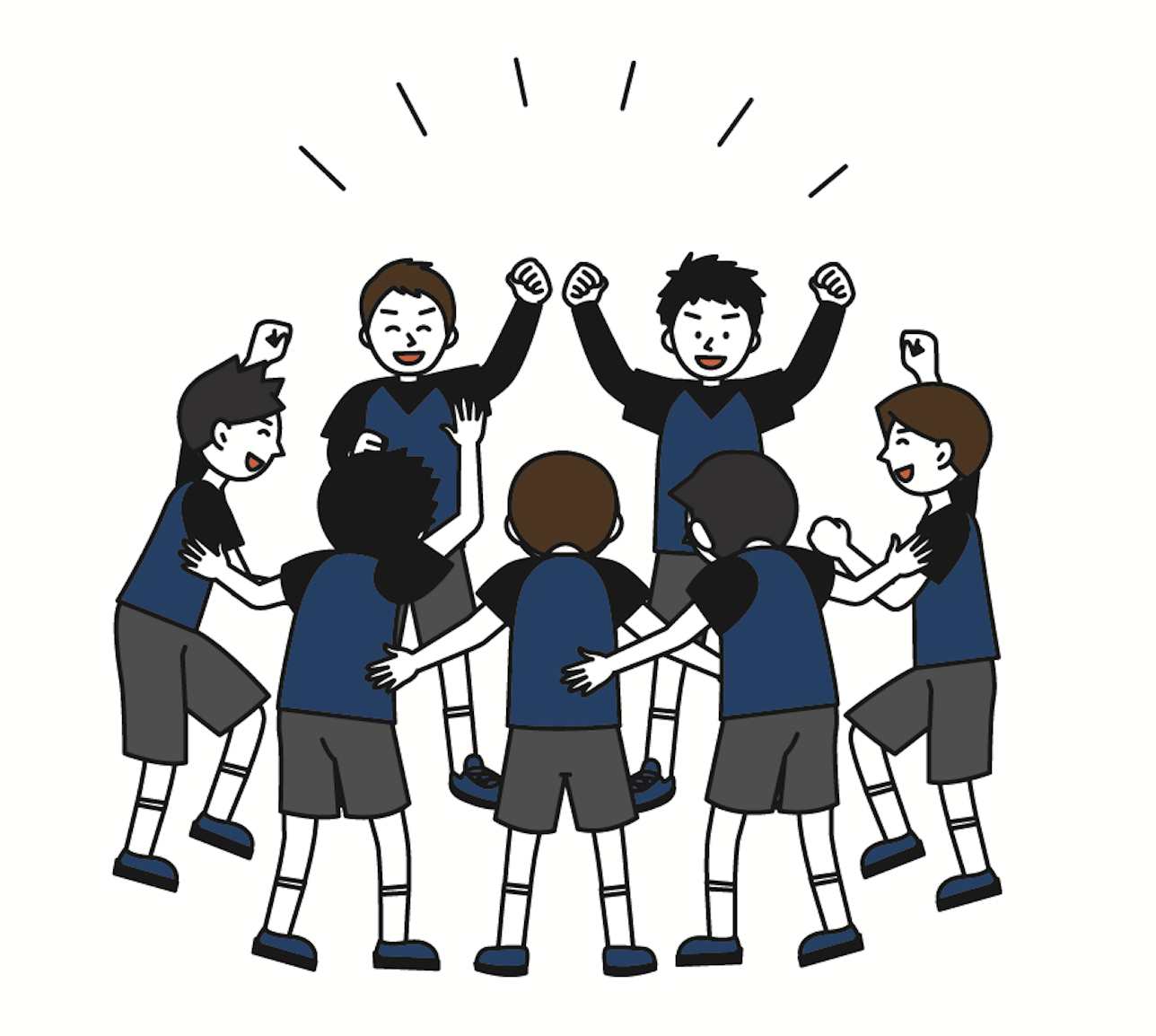 Enjoy Your Life_子どもシリーズ‗運動をする仲間の中に入る
