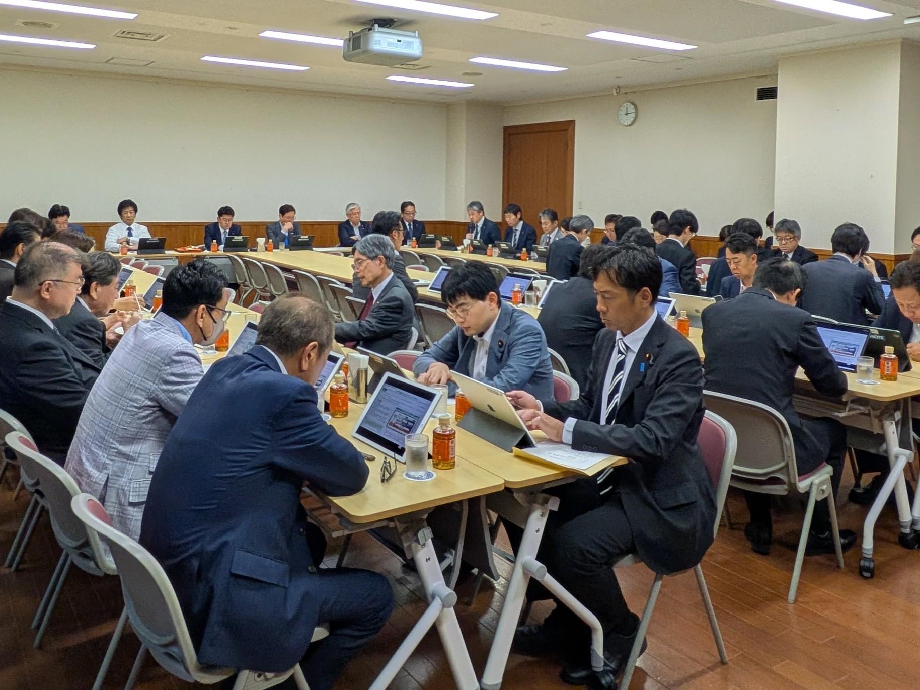 自民党「リハビリテーションに関する小委員会」が開催されました