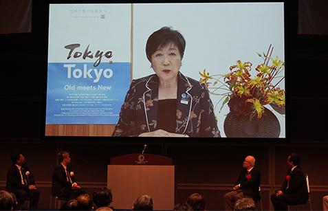小池百合子東京都知事のビデオメッセージ