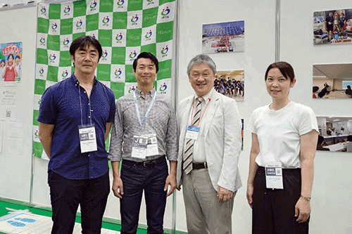 日本理学療法士協会出展ブースの様子