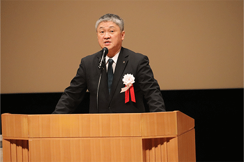斉藤秀之会長あいさつ