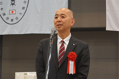 日本医師会副会長角田徹様の祝辞