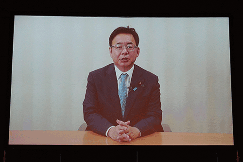 上野賢一郎厚生労働大臣ビデオメッセージ