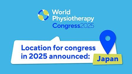 World Physiotherapy 2025 banner